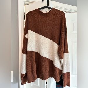 Nine West burnt orange sweater